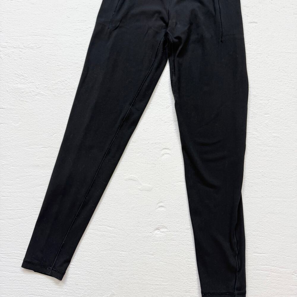 Offline By Aerie Real Me Extra 7/8 Crossover Leggings Black, Size Small - Picture 3 of 5